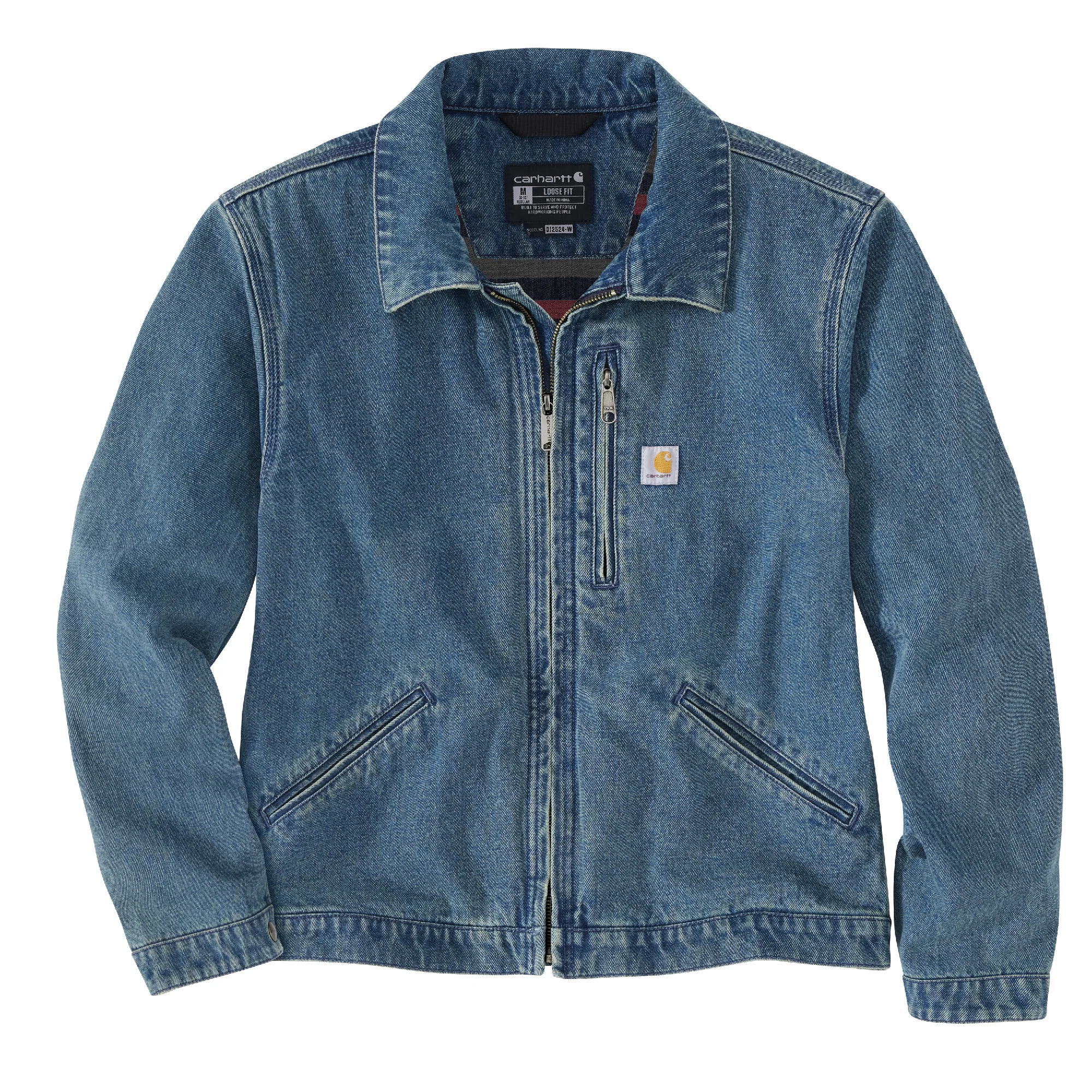 Enhanced Carhartt Women’s XL Misson Denim Detroit Jacket World-Class