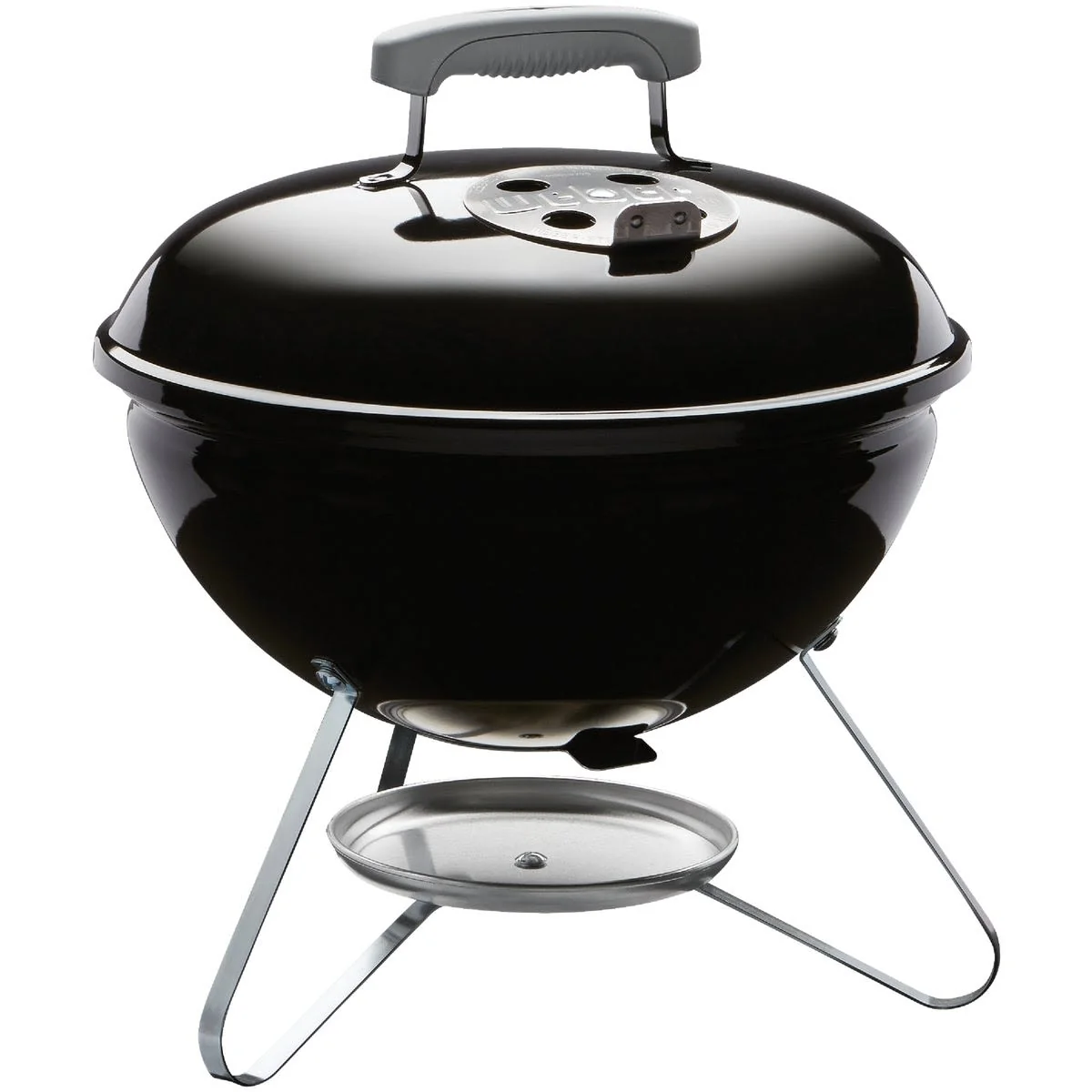 Certified Weber Smokey Joe Black Portable Charcoal Grill 14 in. Durable