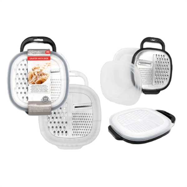 Efficient Diamond Visions Grater with Box and Lid 3-Pack First-Class