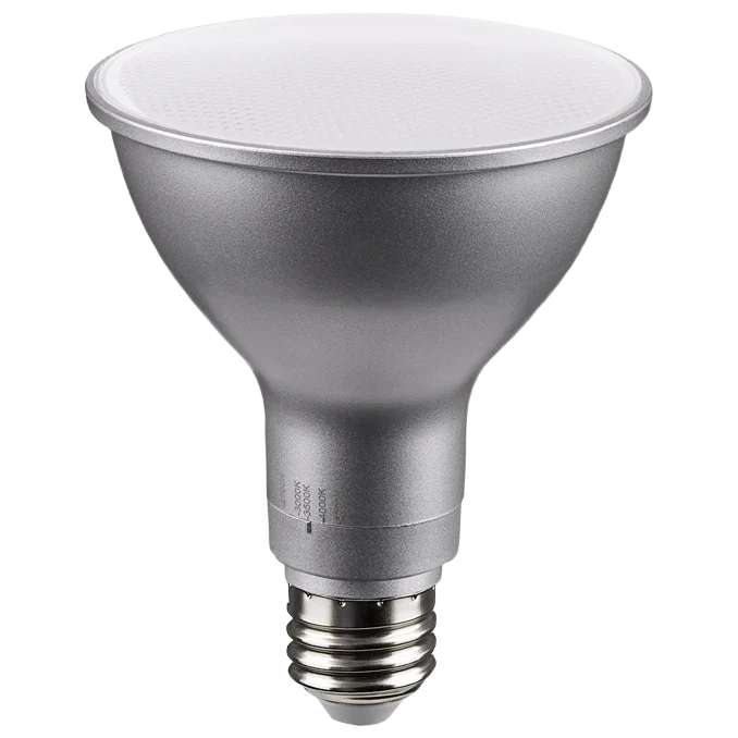 Next-Generation Satco 11 Watt PAR30LN LED 25 Degree Silver Medium Base Light Bulb Outstanding
