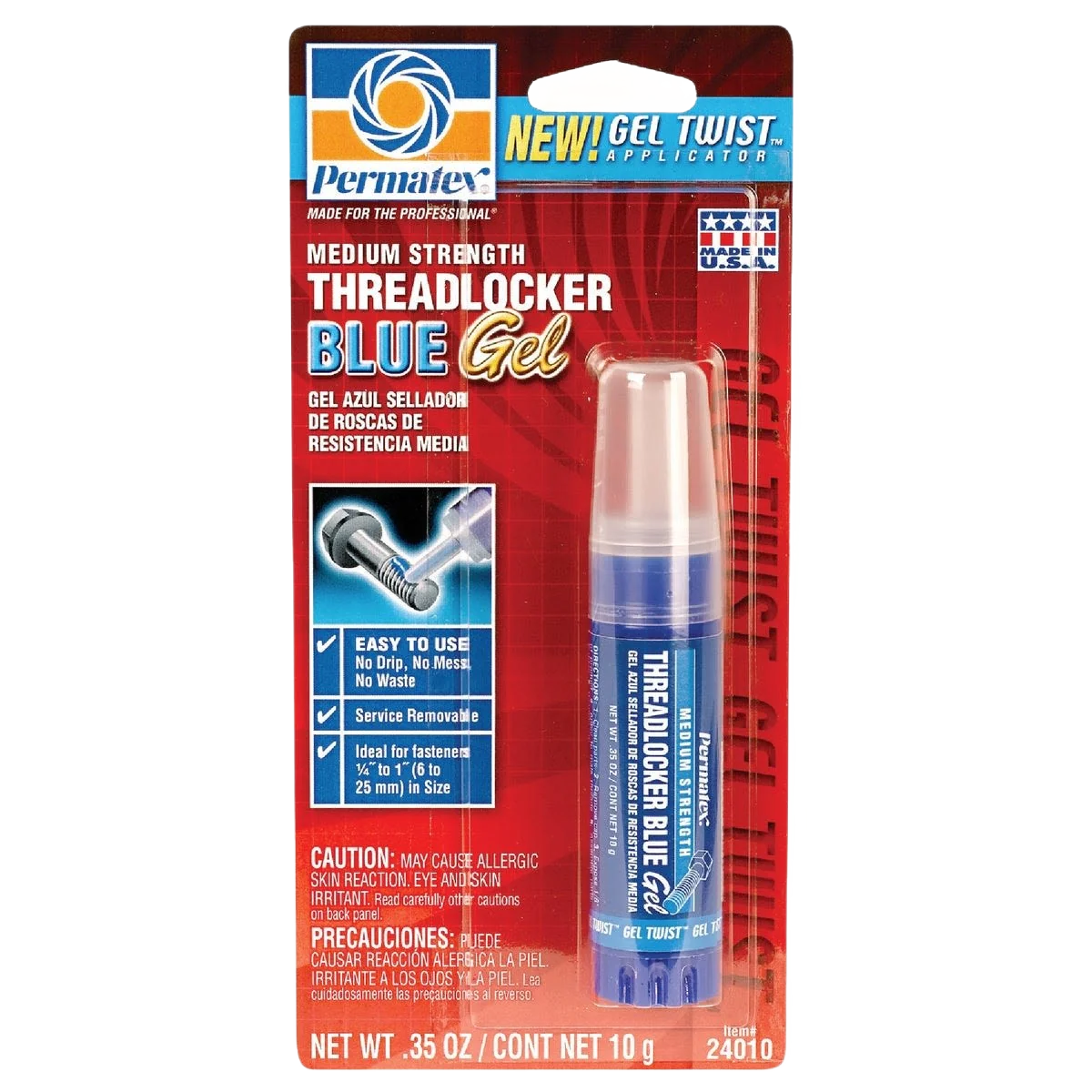 Practical Permatex Medium Strength Blue Gel Threadlocker Advanced