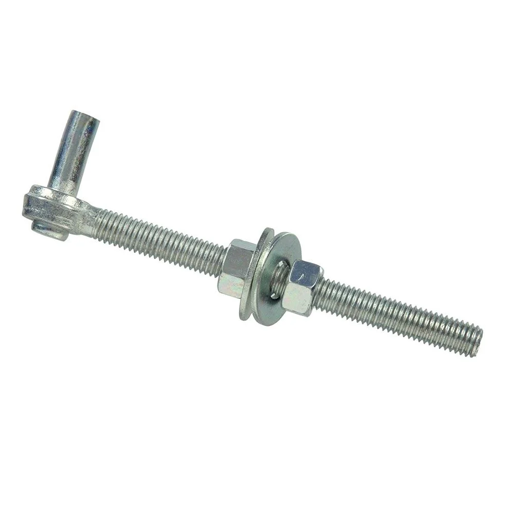 Secure Hillman 5 8 x 8 in. Gate Bolt Hook – Zinc-Plated Reusable