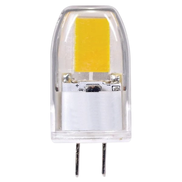 Breathable Satco 3 Watt JC G6.35 Base AC DC Light Bulb Classic