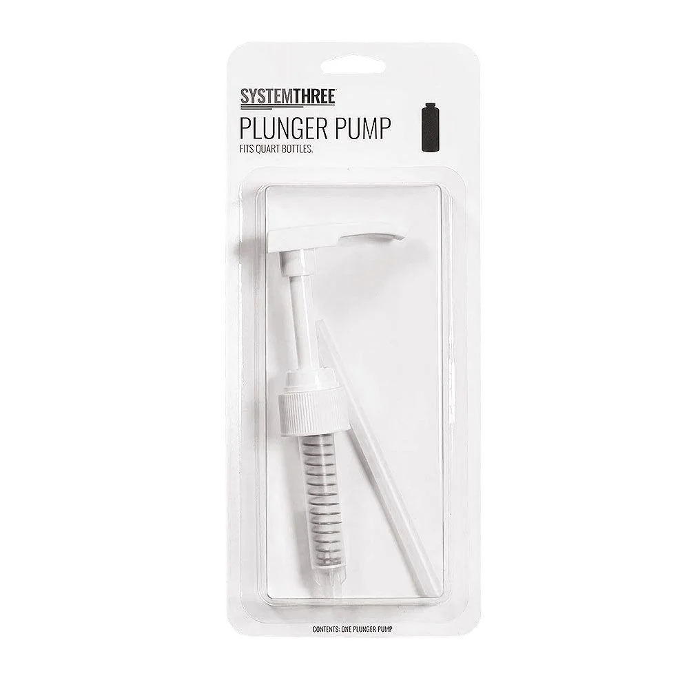 Clean System Three Plunger Pump for Quart Containers Sophisticated