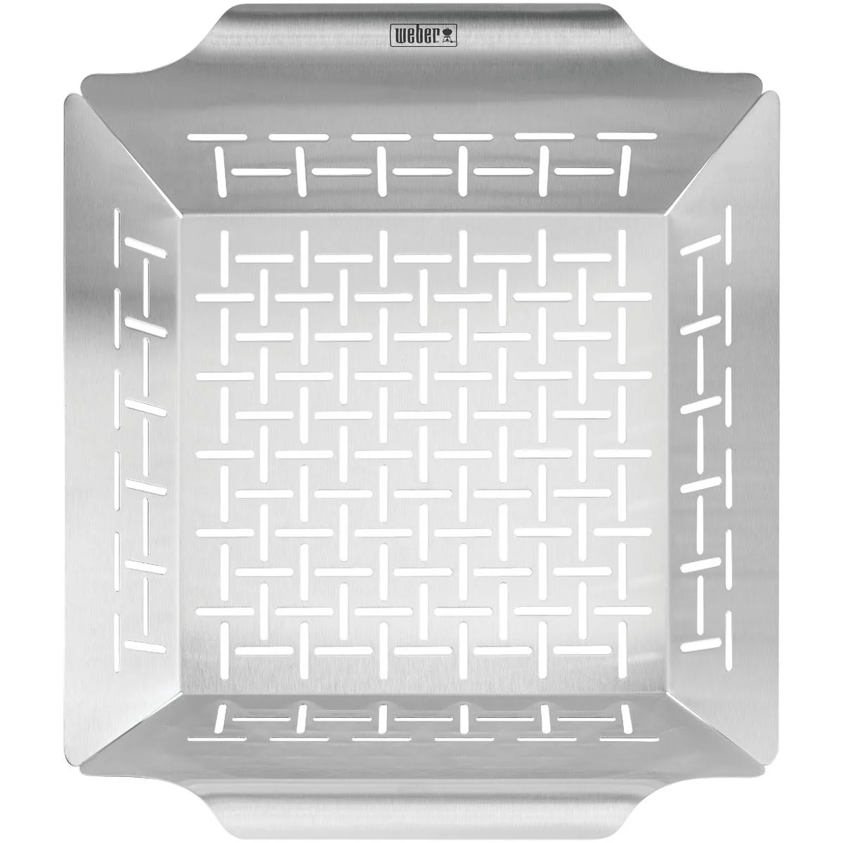 Quality Weber Large Stainless Steel Vegetable Basket 11 x 13.5 in. Trendy
