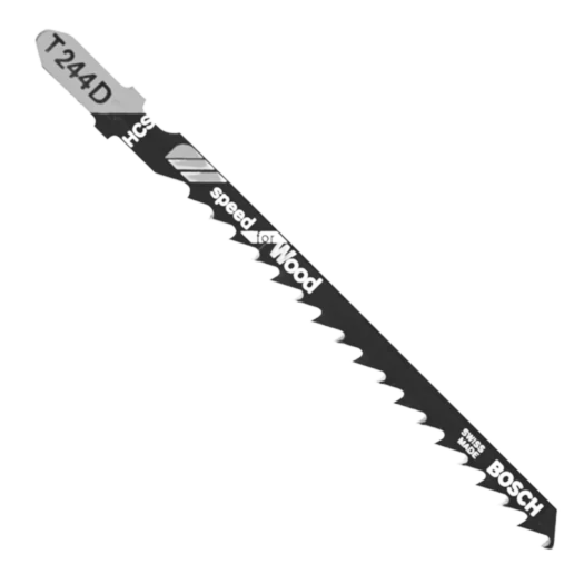 Crafted Bosch 4 in. Speed Wood T-Shank Jigsaw Blades 5-Pack Durable
