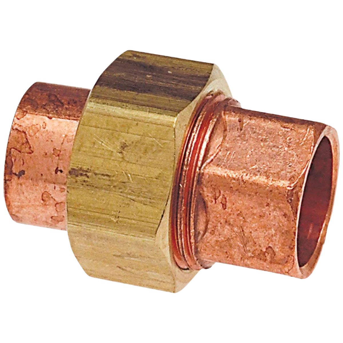 Fine Crafted NIBCO 1 2 C x C Solder-Joint Copper Union Pure
