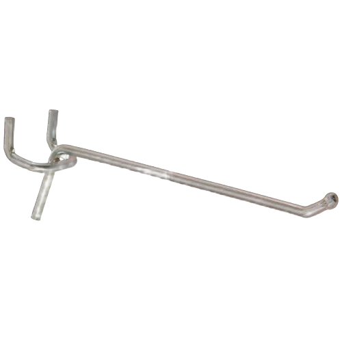Flexible Hillman .207 x 10 in. Single Peg Hook Zinc-Plated Fashionable