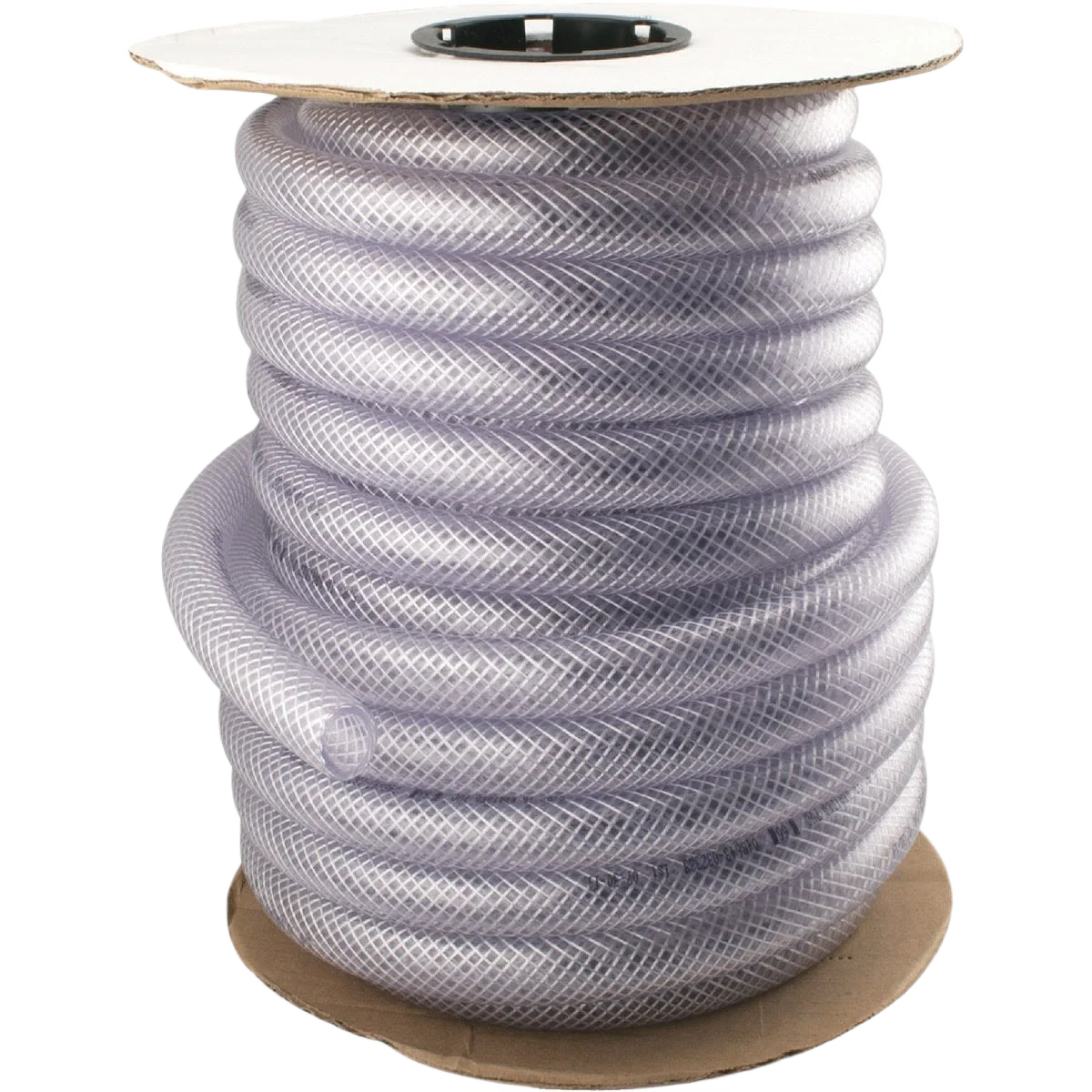 User-Friendly Abbott Rubber 7 8 In. x 5 8 In. x 75 Ft. Clear T12 Braided PVC Tubing Bulk Spool Elite