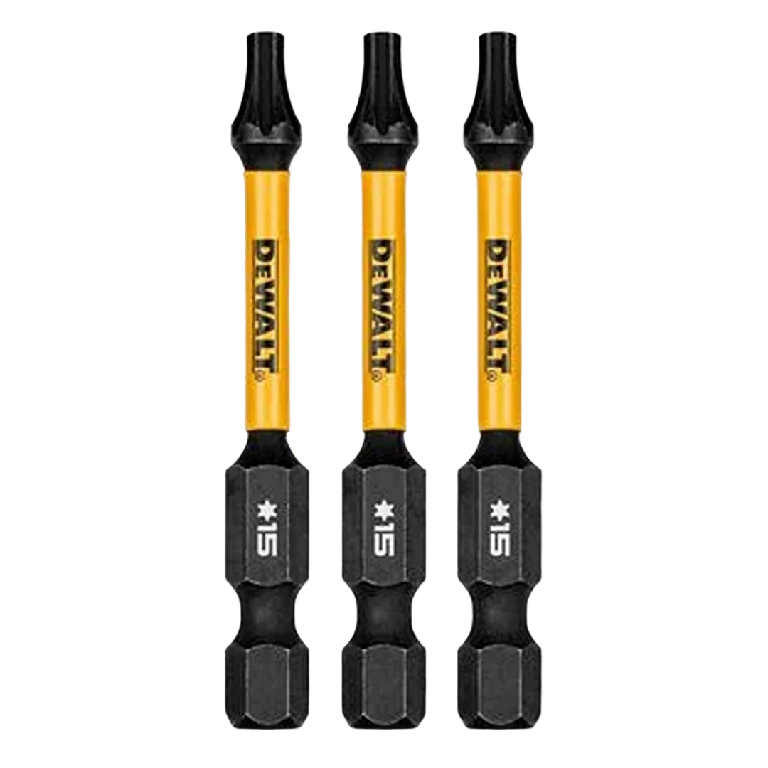 Fine DEWALT 2-1 2 Flextorq T15 Drill Bit 3-Pack Detailed