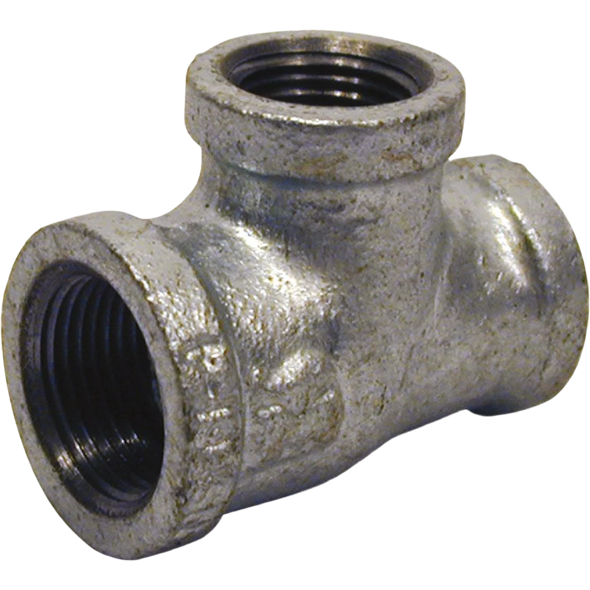 Luxury Southland Malleable Iron Galvanized Reducing Tee 3 4 In. x 1 2 In. x 3 4 In. Professional
