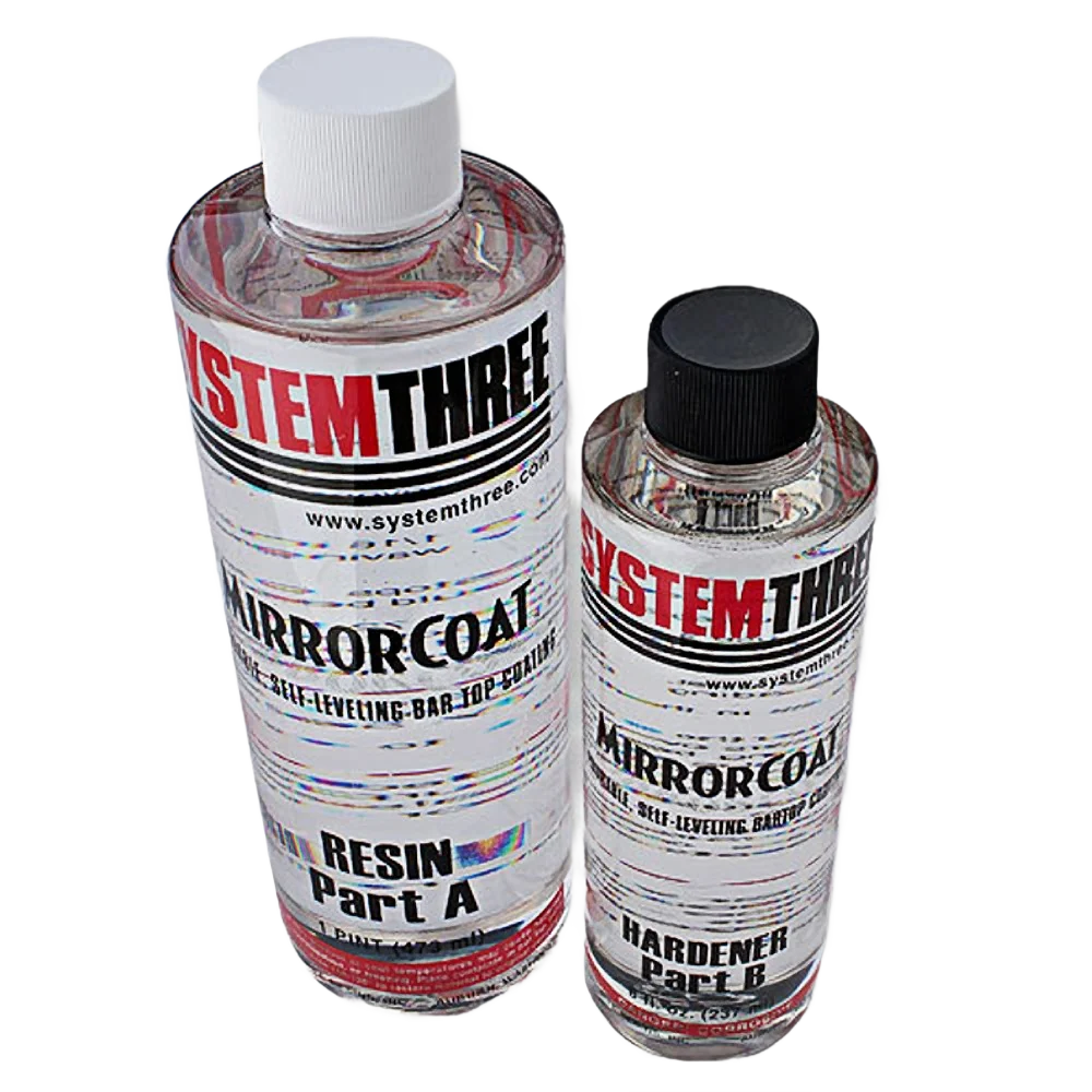 Recyclable System Three Mirror Coat Bar Top Finish 1.5 Pint Sophisticated