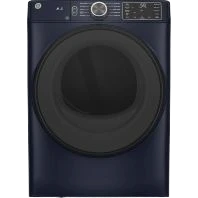 Easy-to-Use GE® ENERGY STAR® 7.8 cu. ft. Capacity Smart Front Load Electric Dryer with Sanitize Cycle First-Class