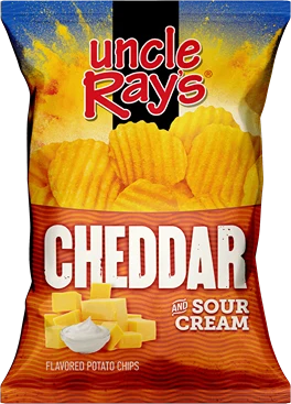 Smart Uncle Ray’s Cheddar Sour Cream Potato Chips 8.5 oz. Exclusive