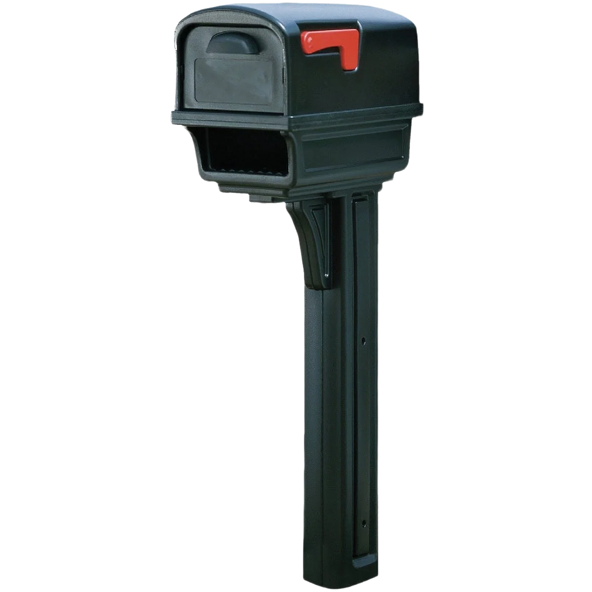 Classic Gibraltar Gentry Black Mailbox Post Original Design