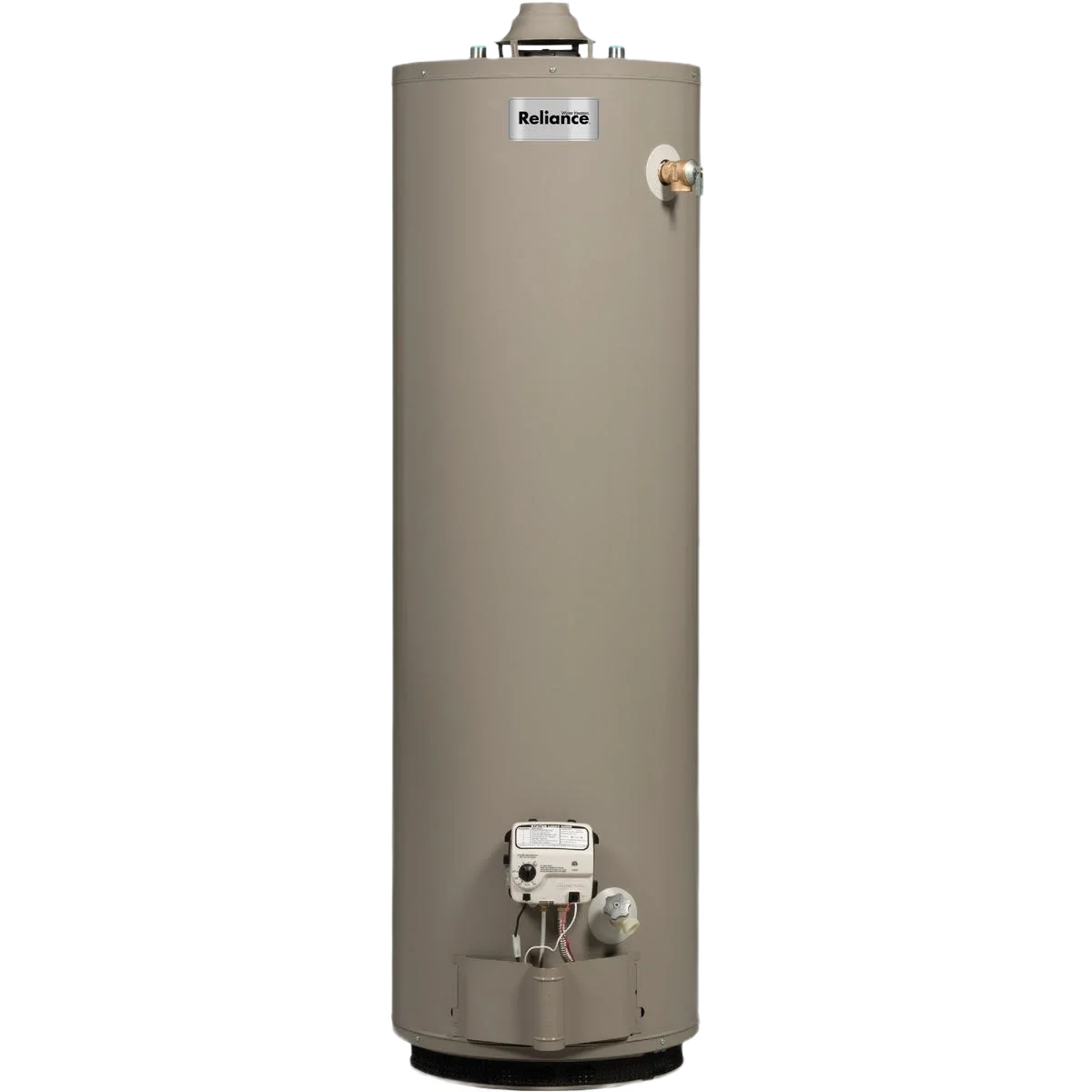 Fine Reliance 50 Gallon Tall Natural Gas Water Heater Genuine