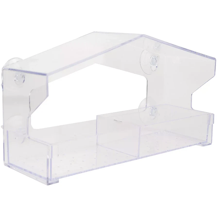 Durable Perky-Pet Clear Plastic Window 1 Lb. Capacity Bird Feeder High-Grade