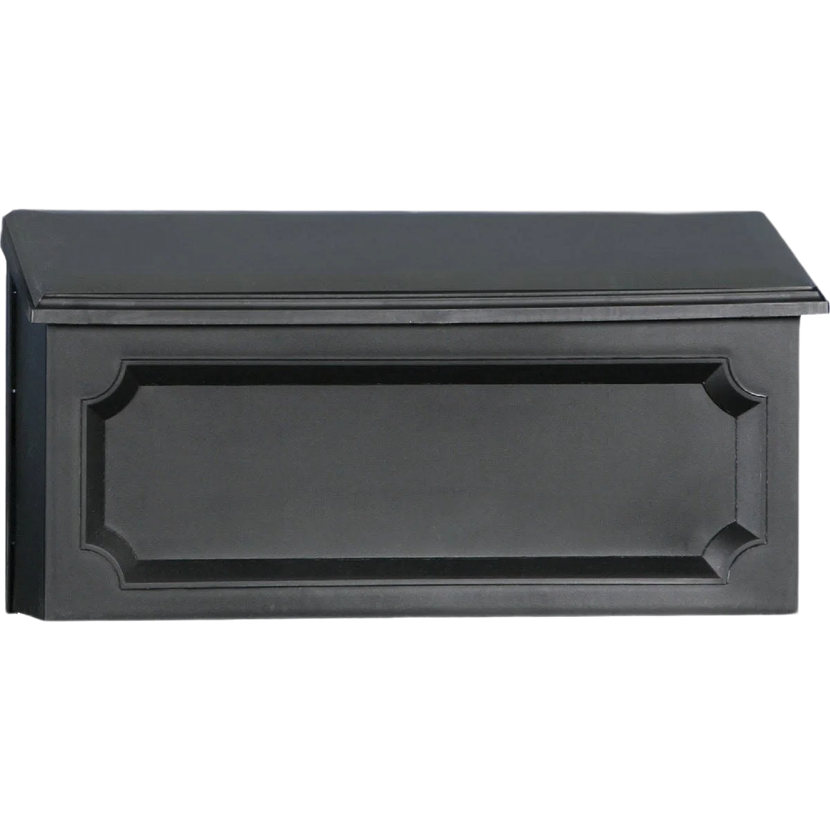 Healthy Gibraltar Windsor Black Horizontal Wall Mount Mailbox Original
