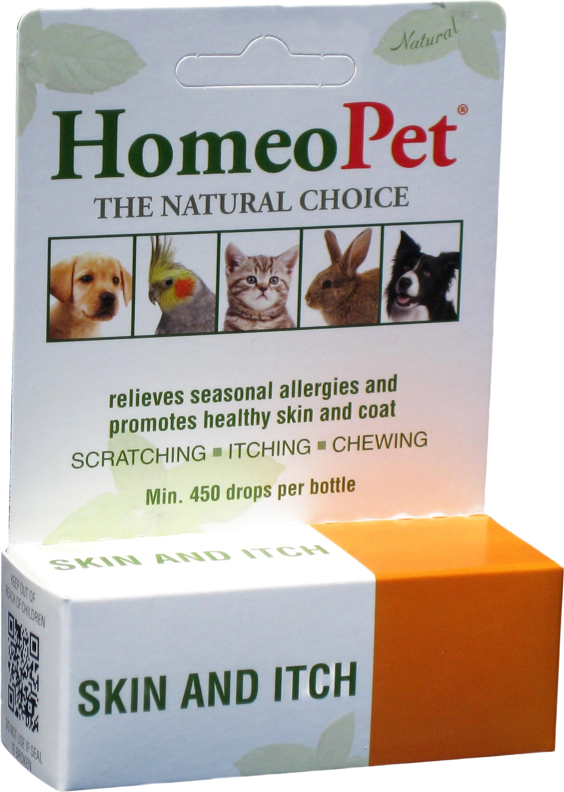 Sophisticated Homeopet Skin Itch Relief 15 mL. Traditional