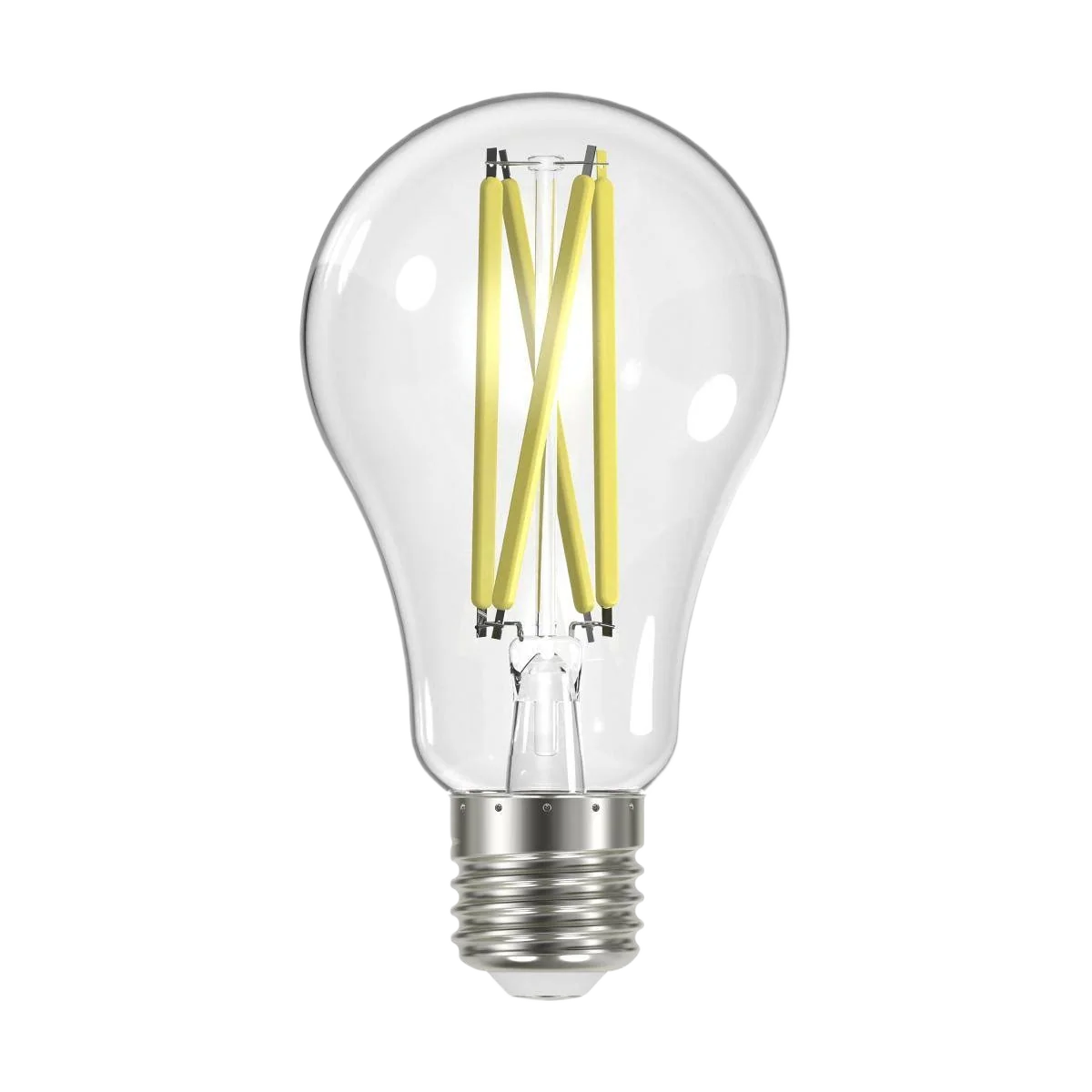 Comfortable Satco 12.5 Watt A19 LED Clear Soft White Medium Base Light Bulb Exclusive