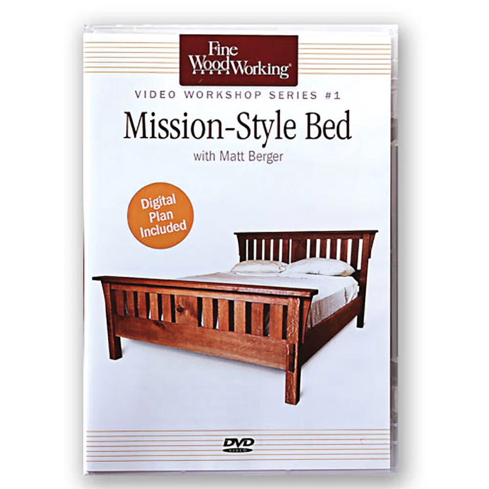 Selected Mission-Style Bed with Matt Berger DVD Premium