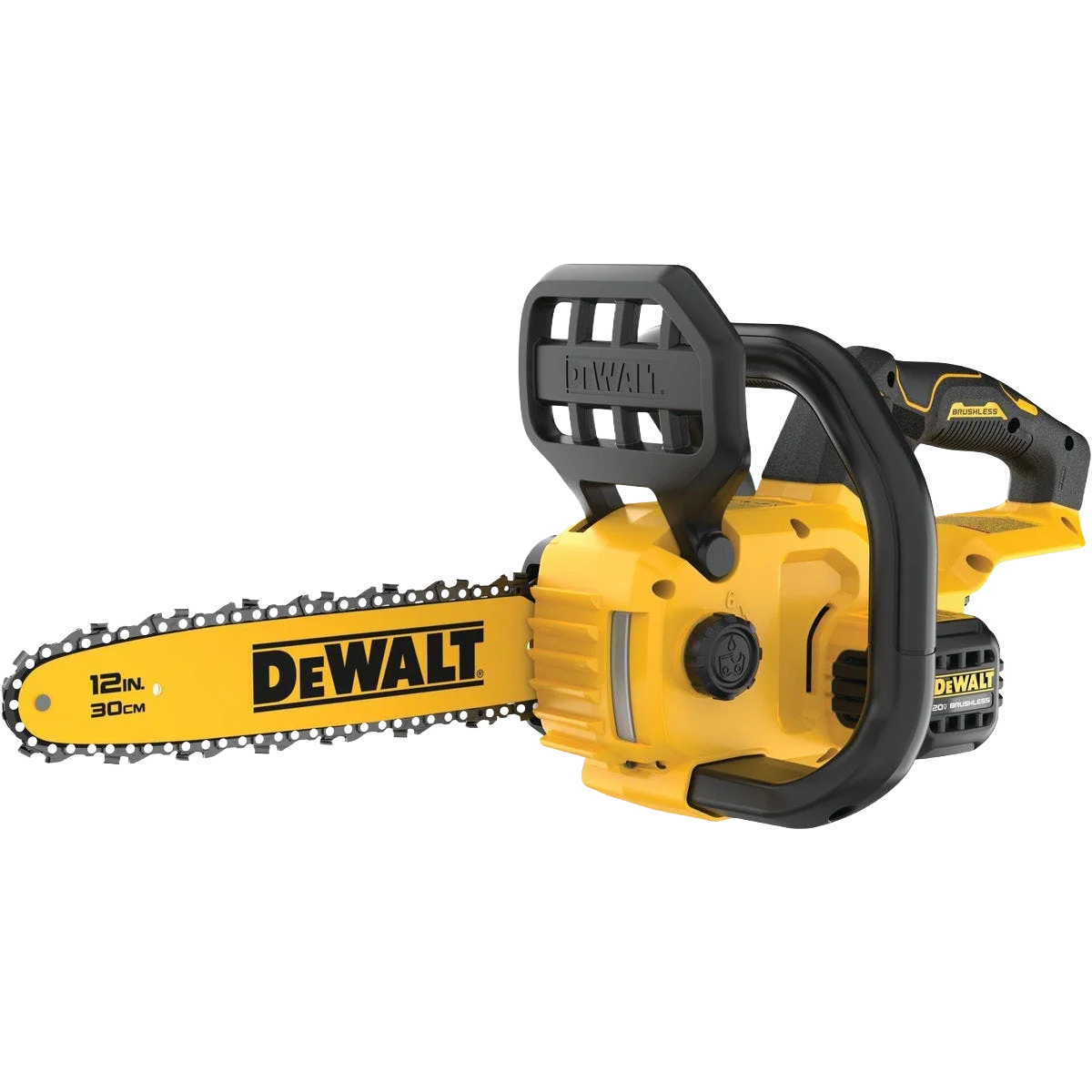 Fashionable DEWALT 20V MAX 12 In. Brushless Compact Cordless Chainsaw Tool Only Next-Generation