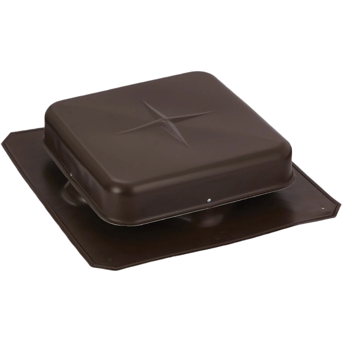 Practical Airhawk Brown Aluminum Square Roof Vent 50 In. Functional