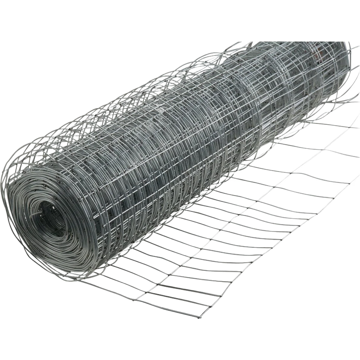 Convenient Do it Rabbit Guard Silver Galvanized Wire Fence 28 in. x 50 ft. Prestigious