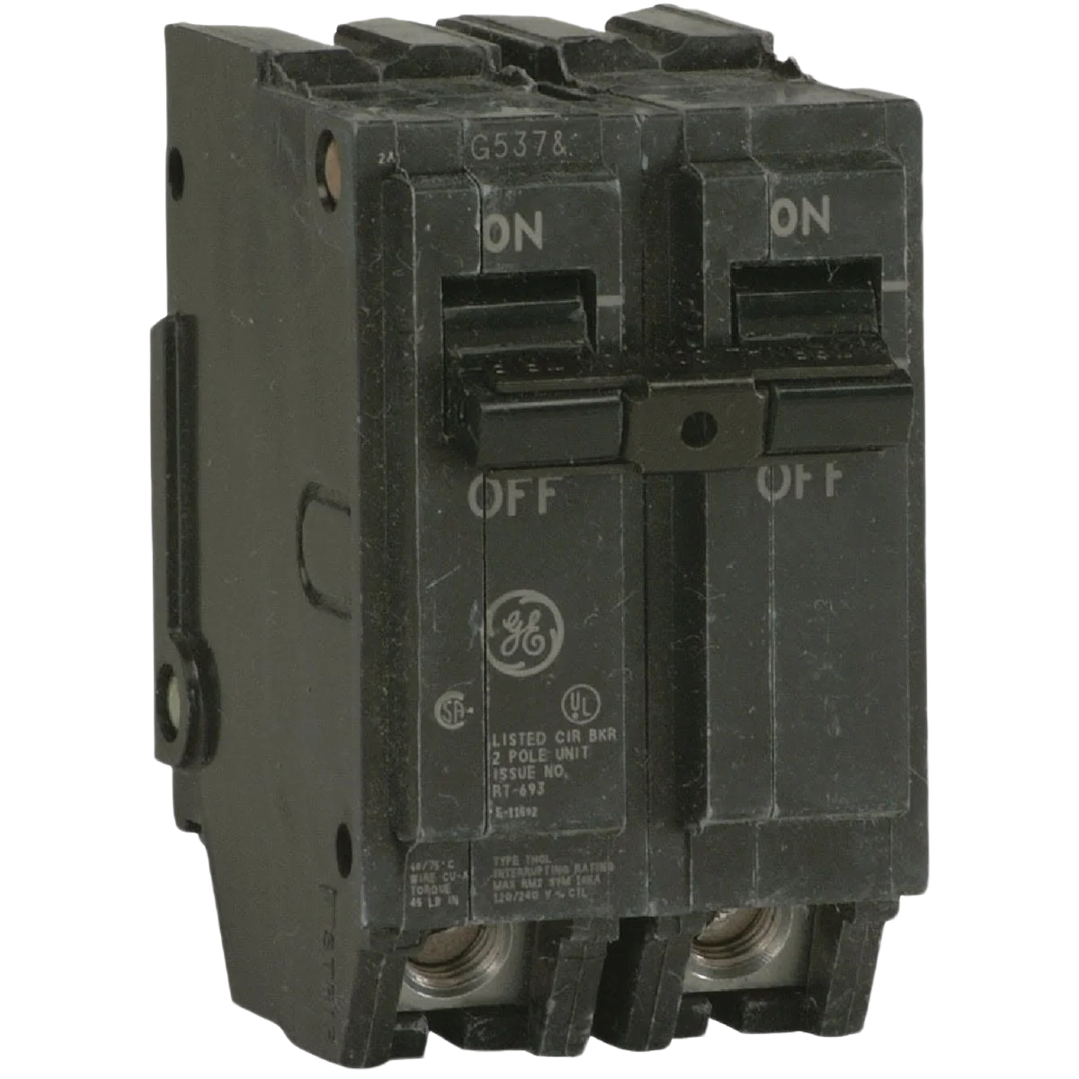 Crafted GE THQL 30A Double-Pole Standard Circuit Breaker High-Grade