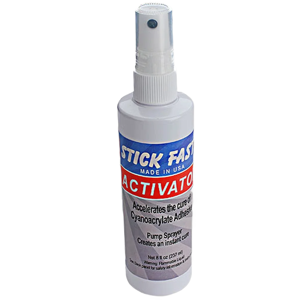 Official Stick Fast CA Glue Activator Pump 8 oz. Exceptional