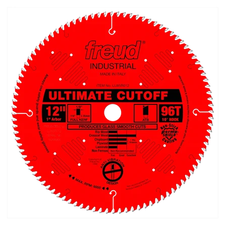 Healthy Freud ATB Cutoff Blade 12 in. x 96 Teeth High-Quality