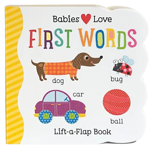 Easy-to-Use Cottage Door Press Babies Love First Words Long-Lasting