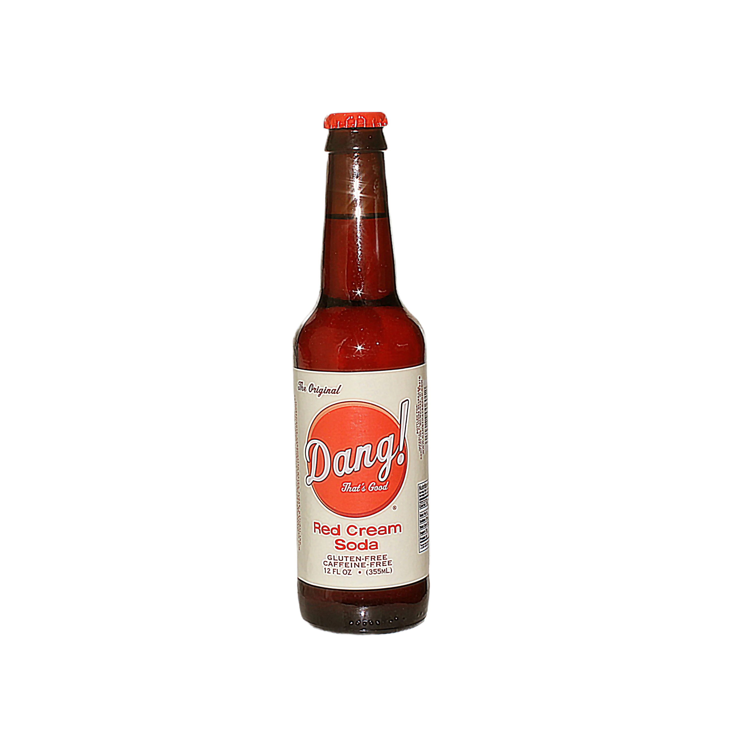 Unique Dang Red Cream Soda 12 oz. Modern