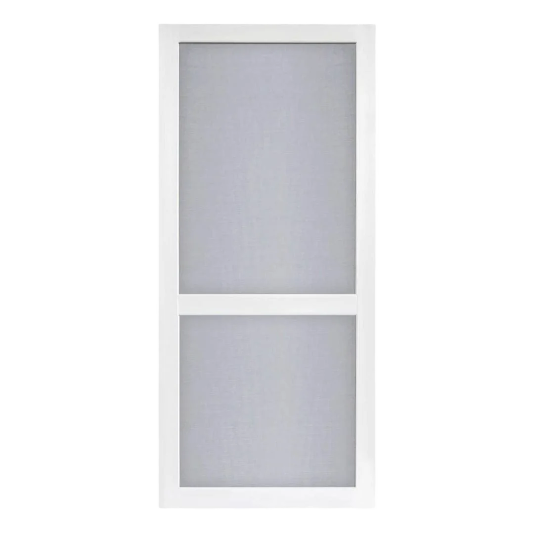 Fast Screen Tight Vinylcraft 32 in. White Solid Vinyl Screen Door Responsible