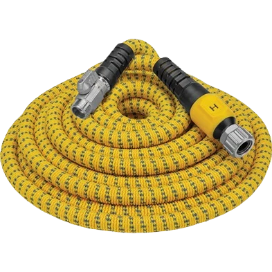 Outstanding Hydrotech Pro Series 3 4 x 100′ Yellow Expandable Burst Proof Hose Specialty