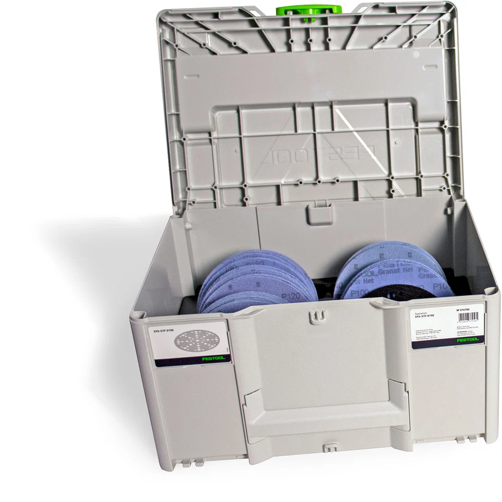 Casual Festool SYS3-STF D150 GR NET-Set Abrasive Sheet Fine