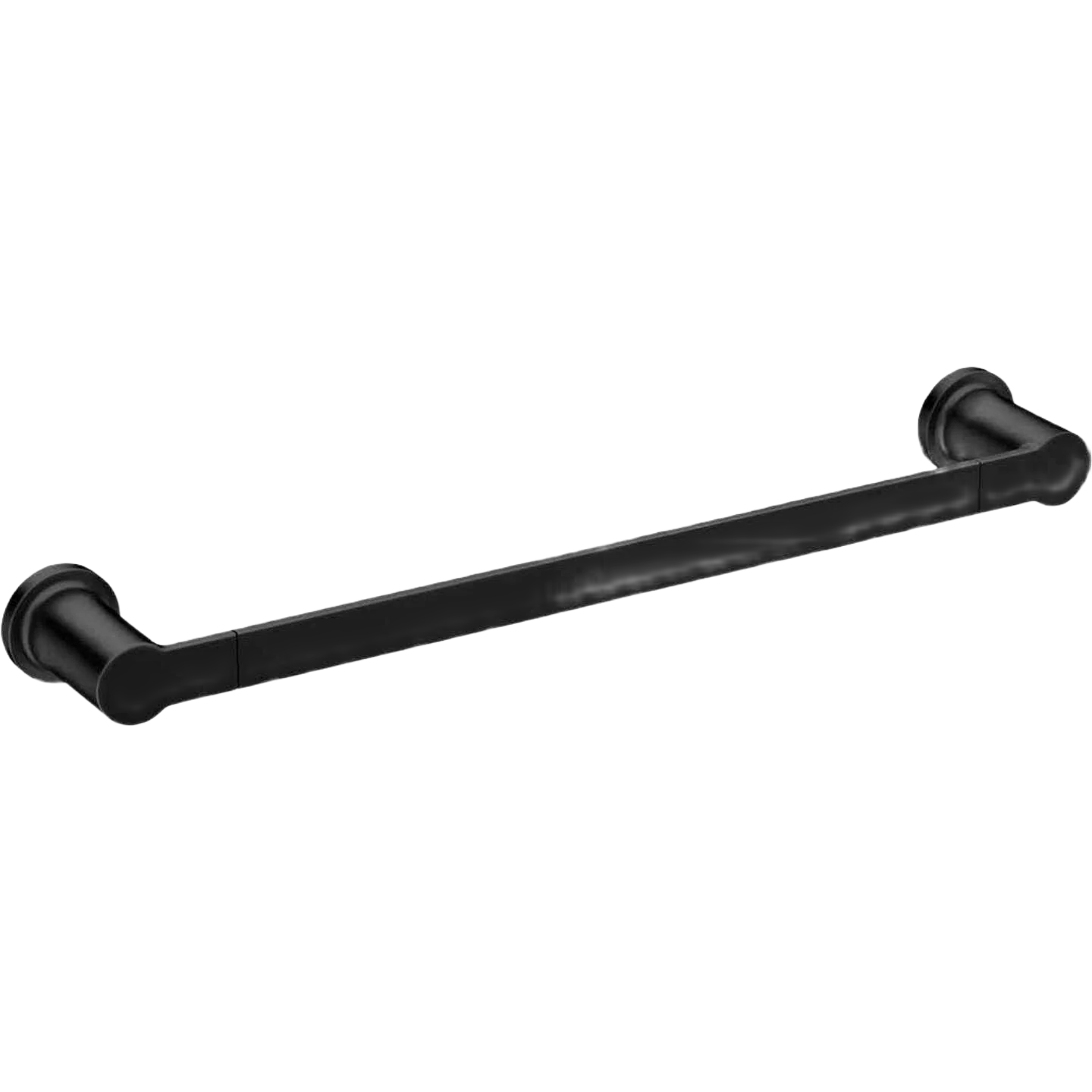 Optimized Moen Rinza Matte Black Towel Bar 24 in. Effective