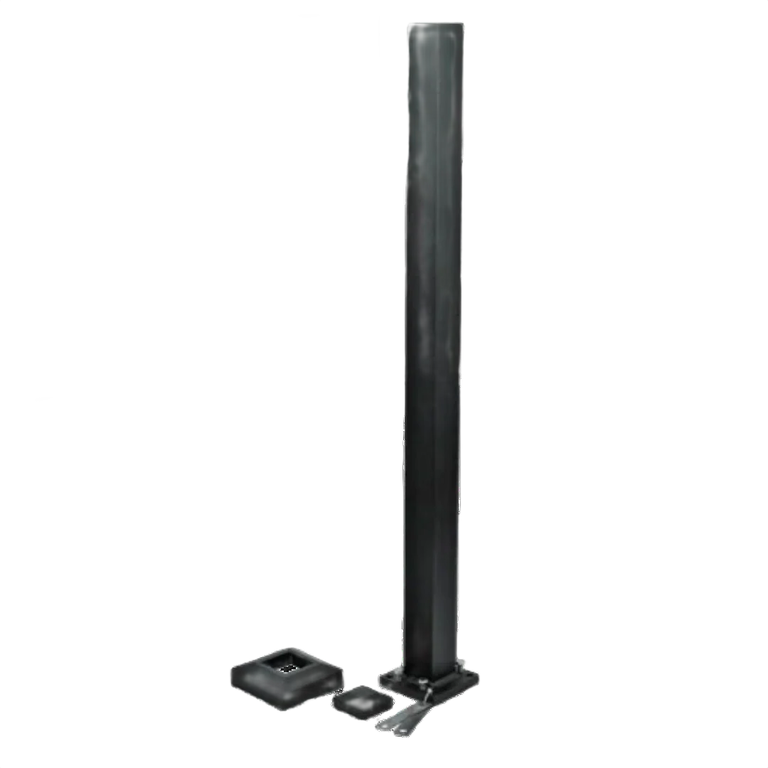 Functional Westbury Black C10 Square Post Kit 2 in x 37 in Innovative