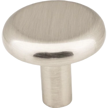 High-Quality Hardware Resources Seaver 1-1 4 In. Knob Satin Nickel Long-Lasting