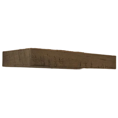 World-Class Etchwood 36 in. Brown Rustic Floating Shelf Next-Generation