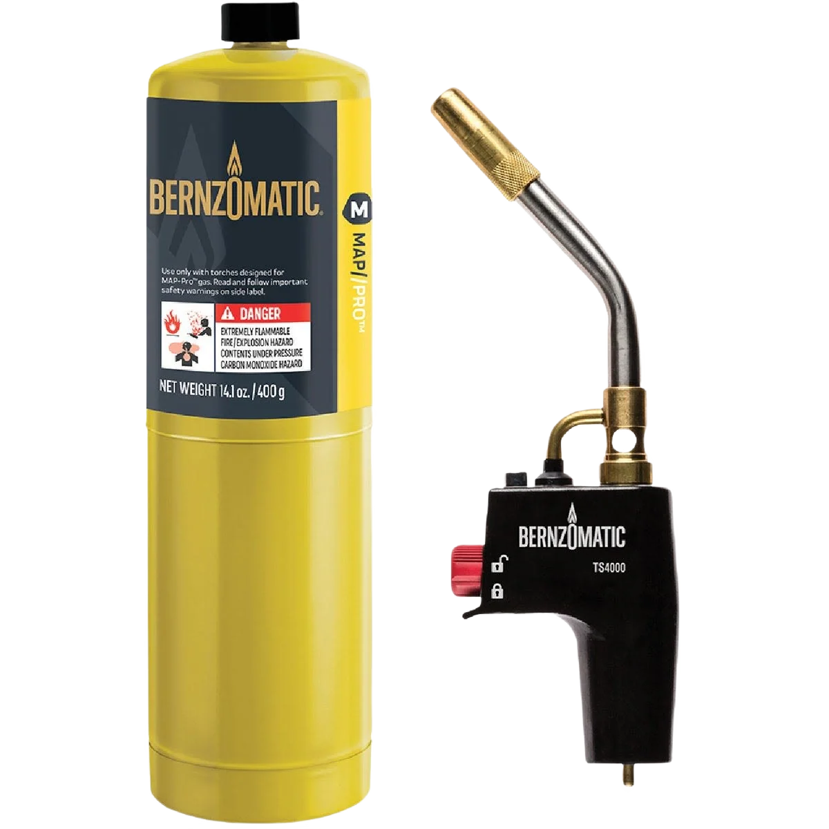 Classic Bernzomatic Professional On-Demand MAP Pro Torch Kit Fashionable
