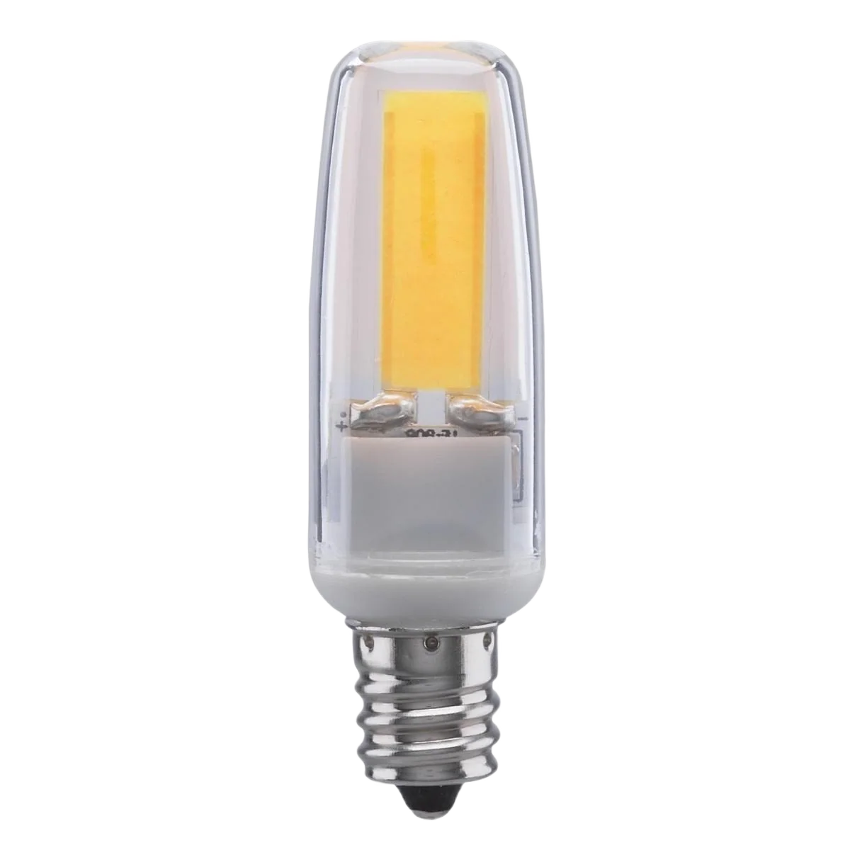 Green Satco 4 Watt LED Warm White Miniature Candelabra Base Light Bulb Organic