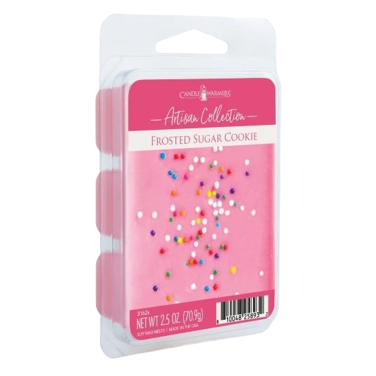 Functional Candle Warmers Frosted Sugar Cookie Artisan Wax Melts 6 Pack Genuine