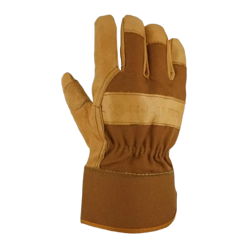 Convenient Carhartt Grain Brown Leather Gloves XL Healthy
