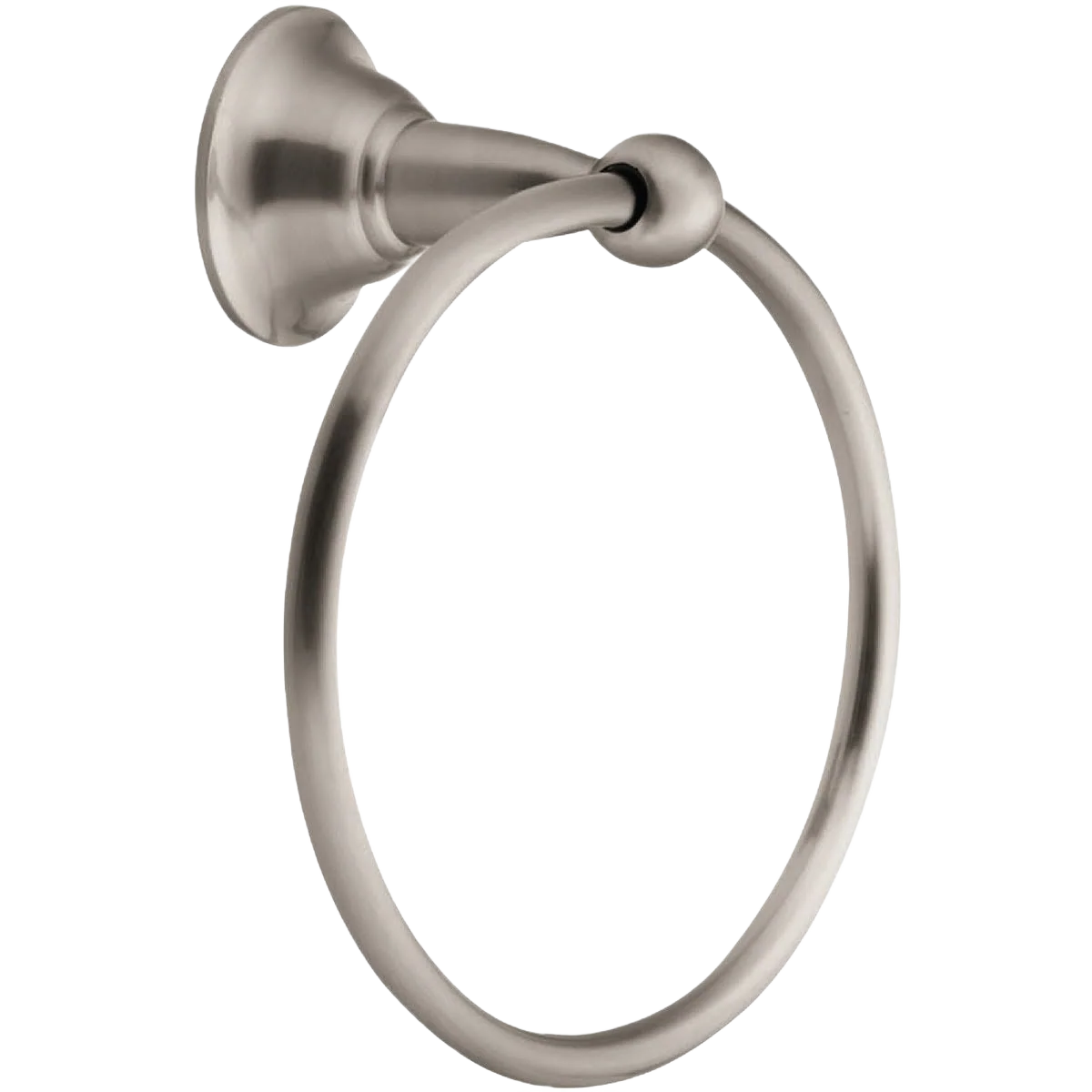 High-Grade Moen Sage Brushed Nickel Towel Ring Artisan