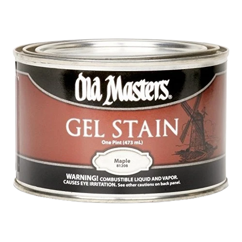 Safe Old Masters Maple Oil Base Gel Stain 1 Pint Modern