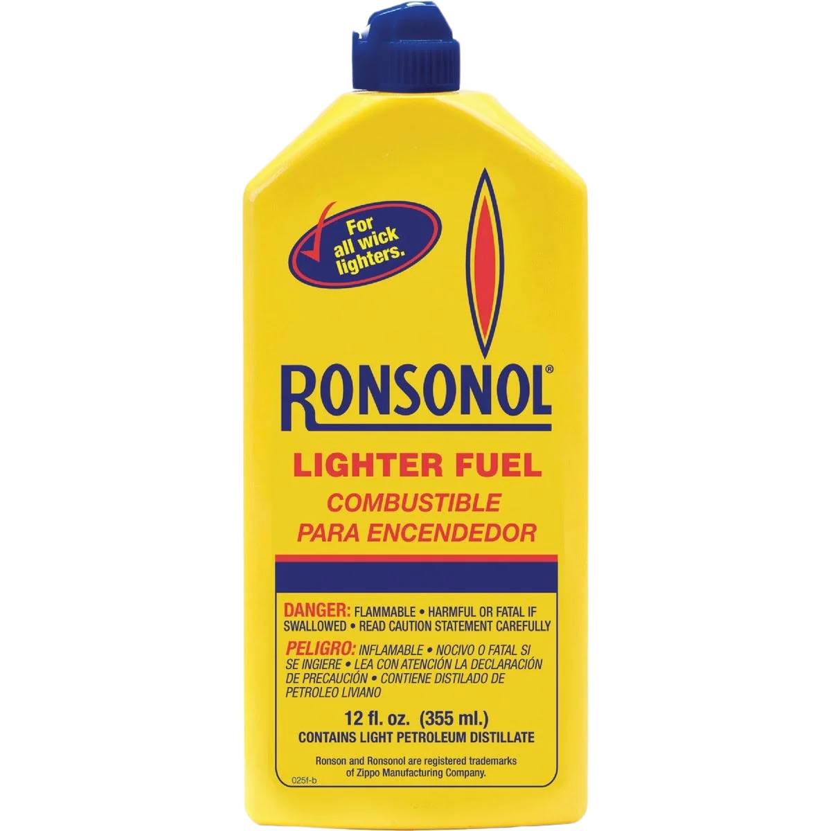 Premium Ronson Lighter Fuel 12 oz. Solid