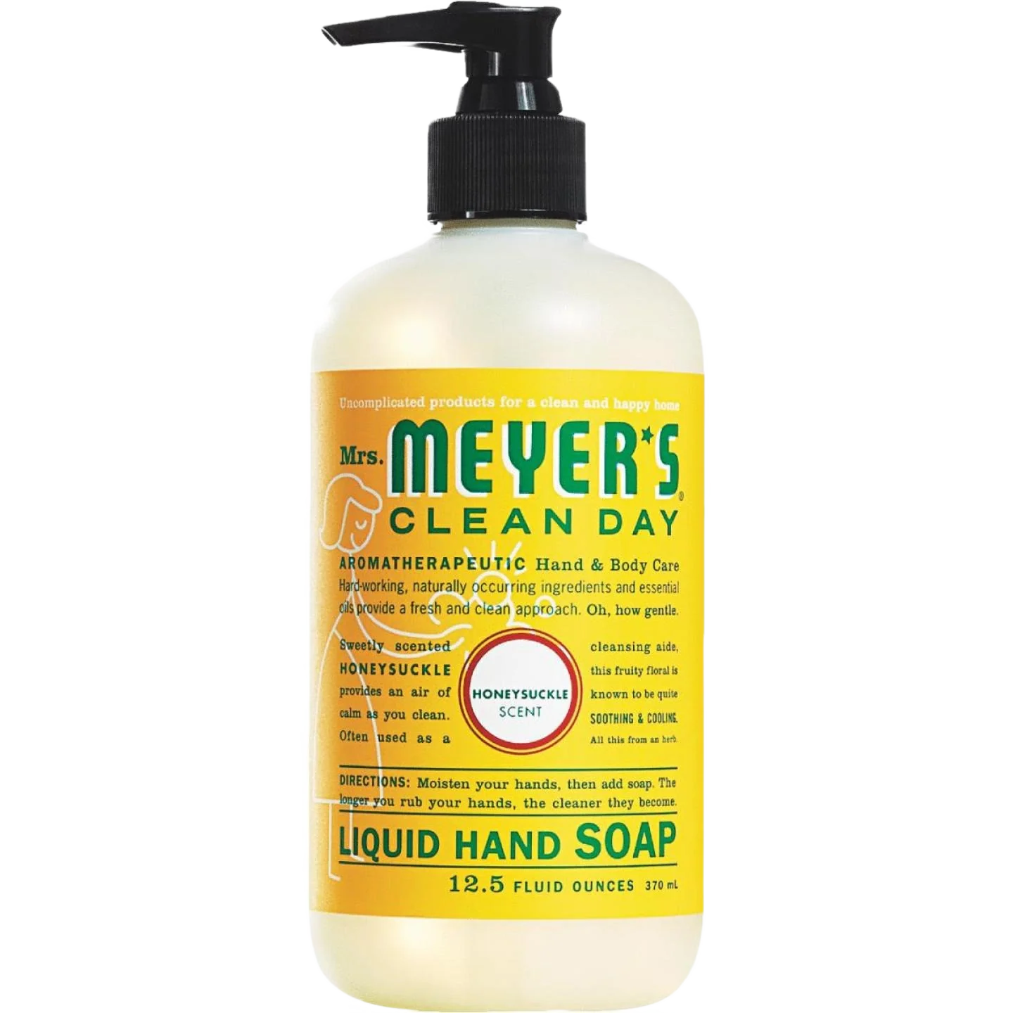 Smooth Mrs. Meyer’s Clean Day Honeysuckle Liquid Hand Soap 12.5 oz. Unique