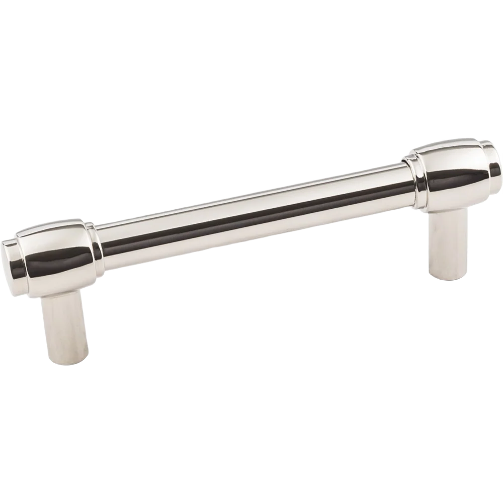 Responsible Hardware Resources 96mm Hayworth Bar Pull Polished Nickel Authentic