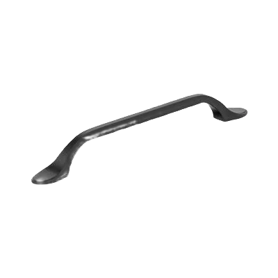 Prestigious Amerock Ravino 6-5 16 Center-to-Center Matte Black Cabinet Pull Organic